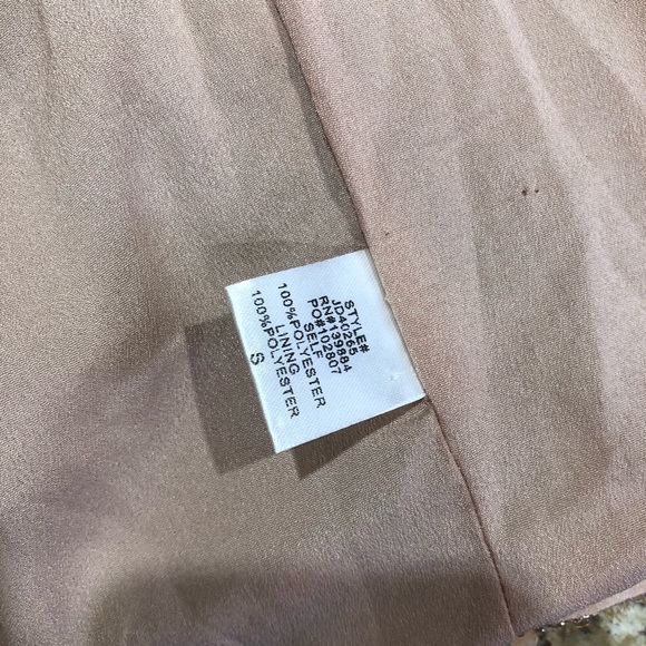 A.Peach Sequins On The Rocks Blazer Dress in Rose Gold Small - Picture 9 of 12